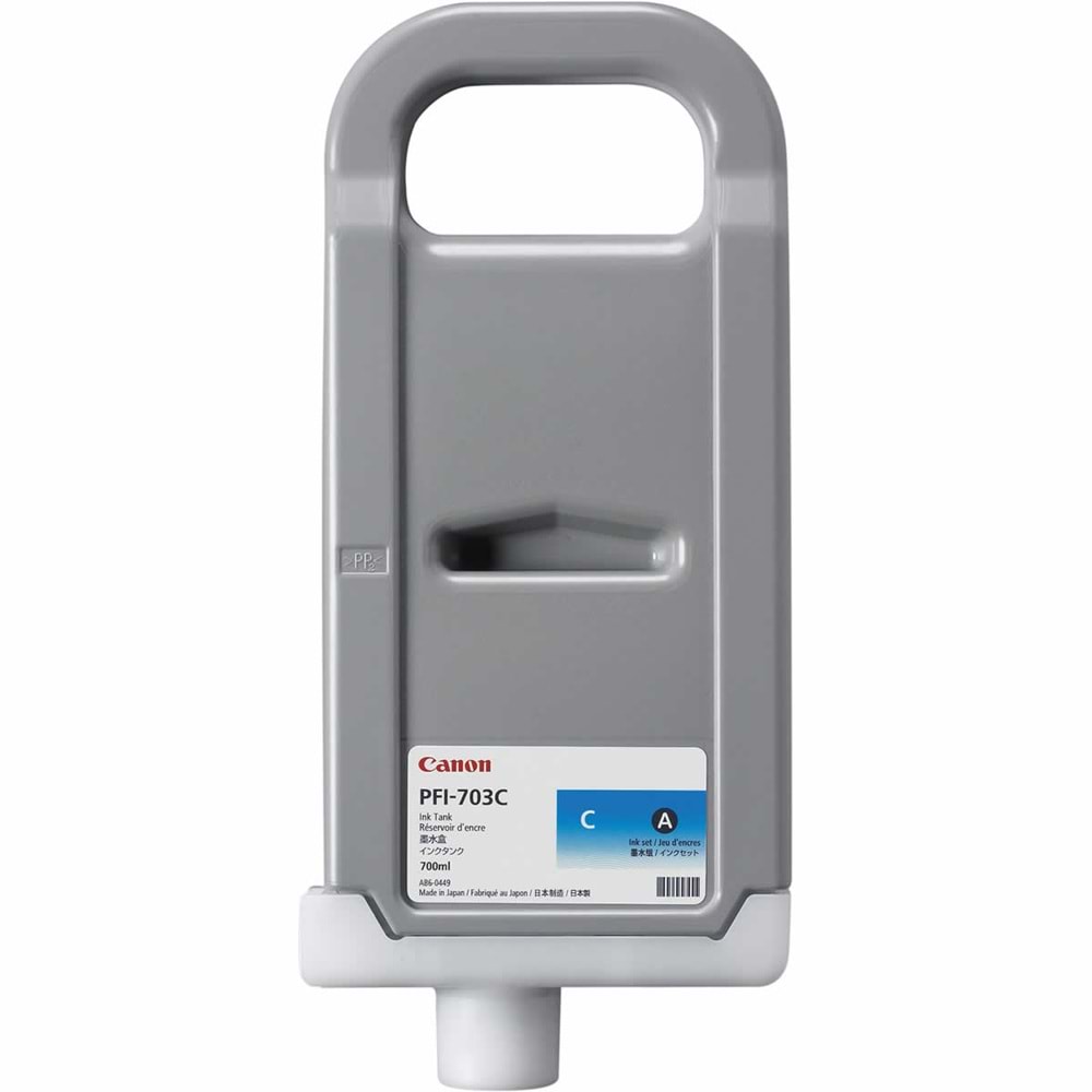 CANON PFI-703C IPF 810/815/820/825 MAVİ KARTUŞ ORJİNAL 700 ML