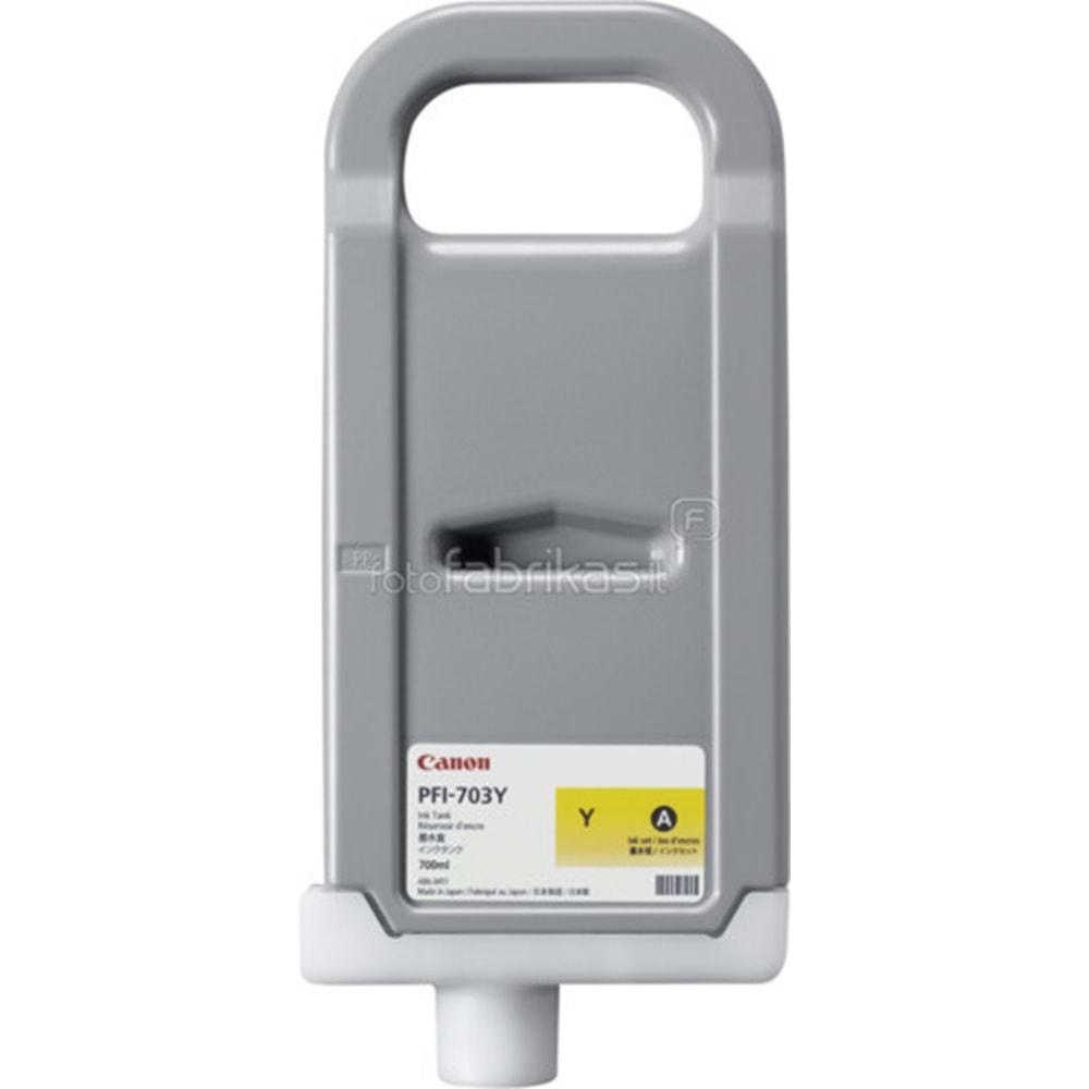 CANON PFI-703Y IPF 810/815/820/825 SARI KARTUŞ ORJİNAL 700 ML