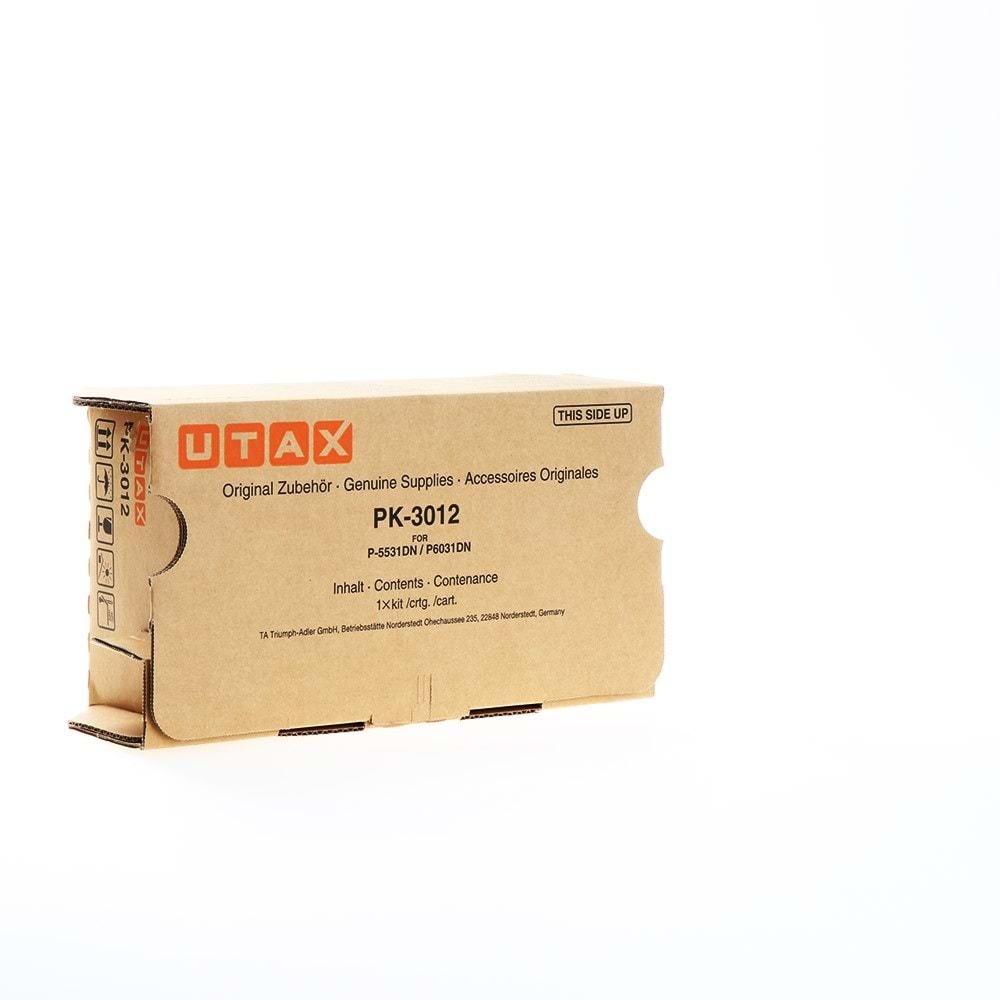 UTAX / TRIUMPH-ADLER PK-3012 5531DN/5532dn/6031DN SİYAH TONER ORJİNAL 25.000 SAYFA 1T02T60UT0