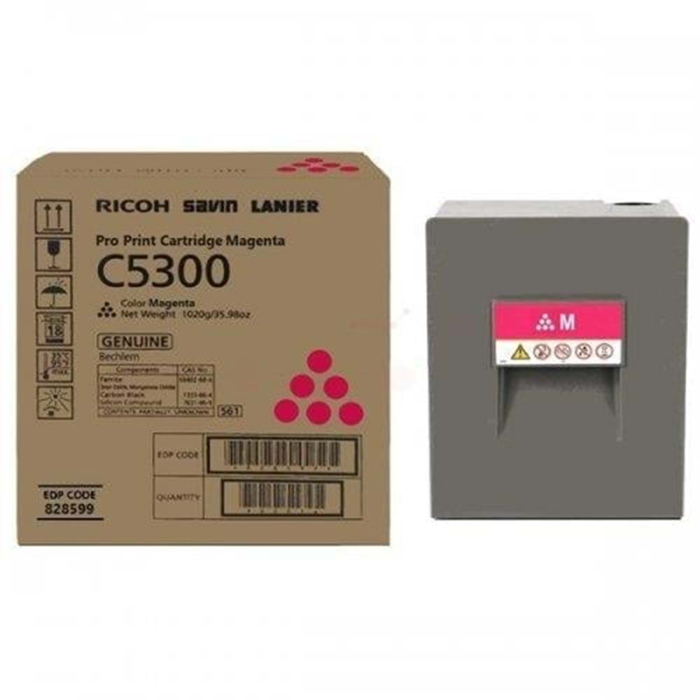 Ricoh 828603 Kırmızı Orjinal Toner - Pro C5300s / Pro C5310s