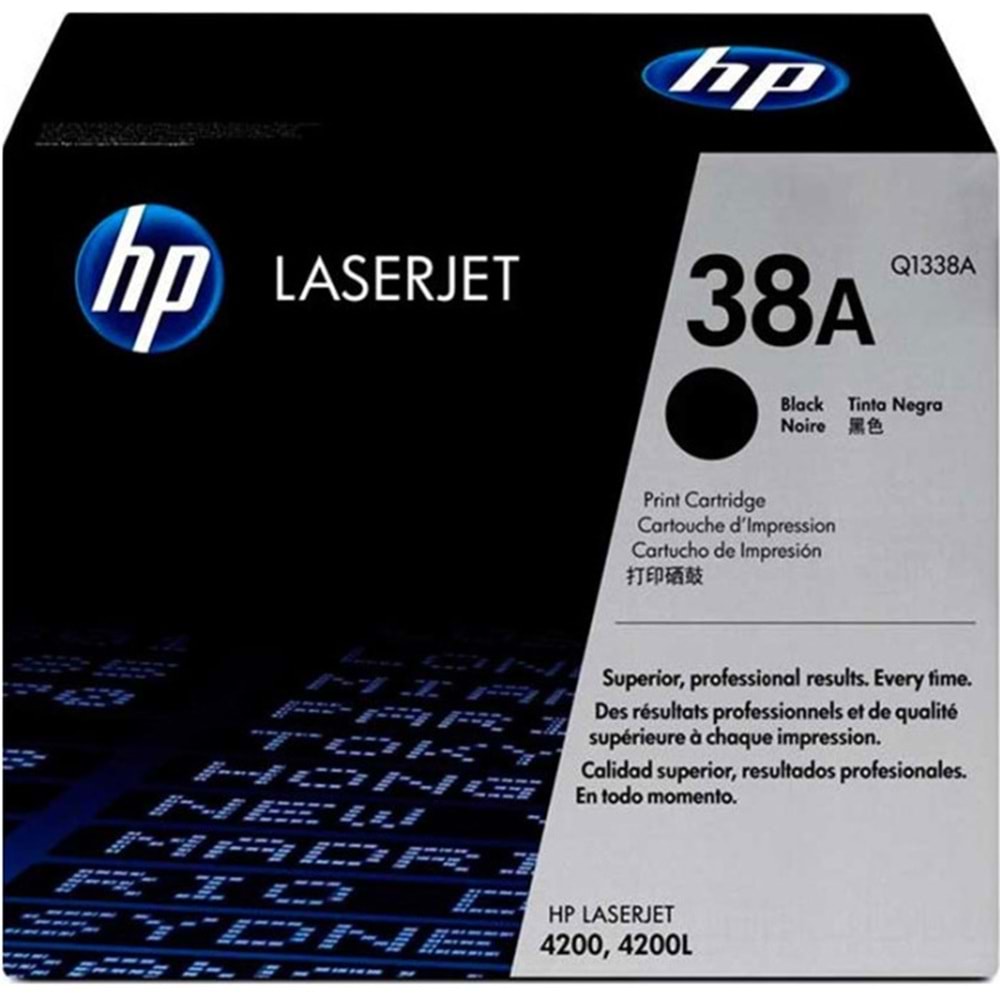 HP Q1338A (38A) 4200 TONER ORJINAL 12.000 SAYFA