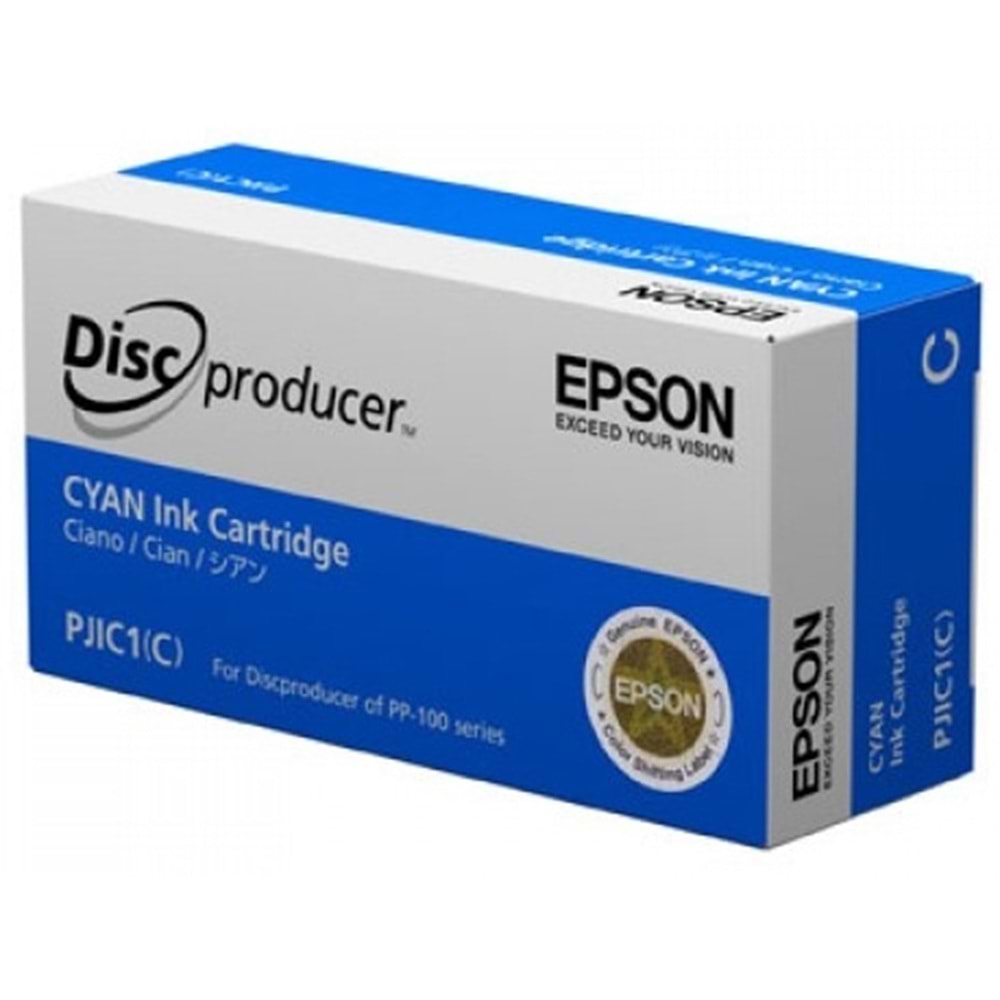 EPSON C13S020447 PJIC1 PP-100 MAVİ KARTUŞ ORJİNAL 31.5 ML
