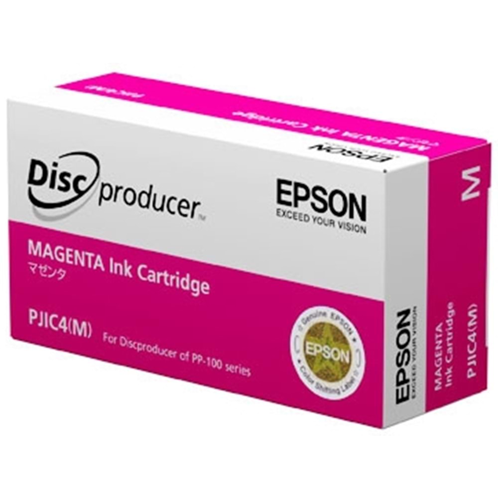 EPSON C13S020450 PJIC4 PP-100 KIRMIZI KARTUŞ ORJİNAL 31.5 ML
