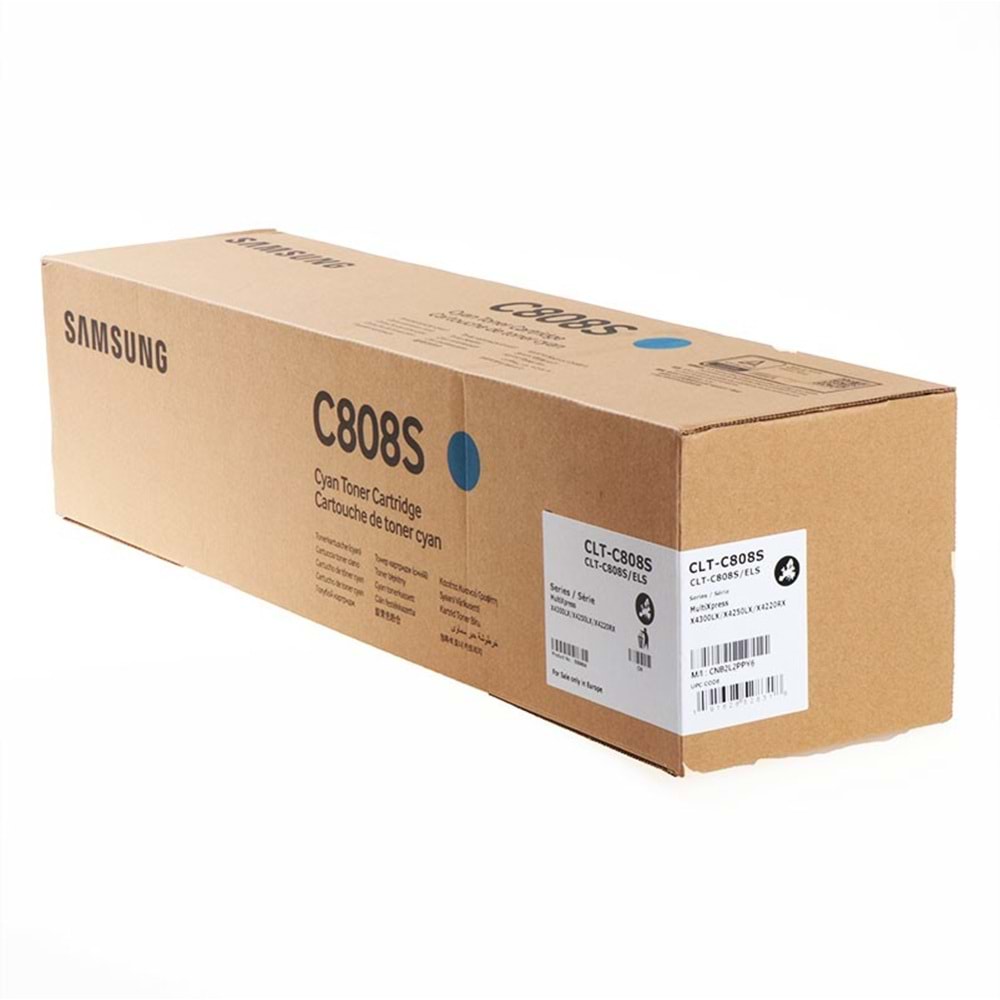 SAMSUNG CLT-C808S SL-X4220/4250/4300 MAVİ TONER ORJİNAL 20.000 SAYFA SS560A