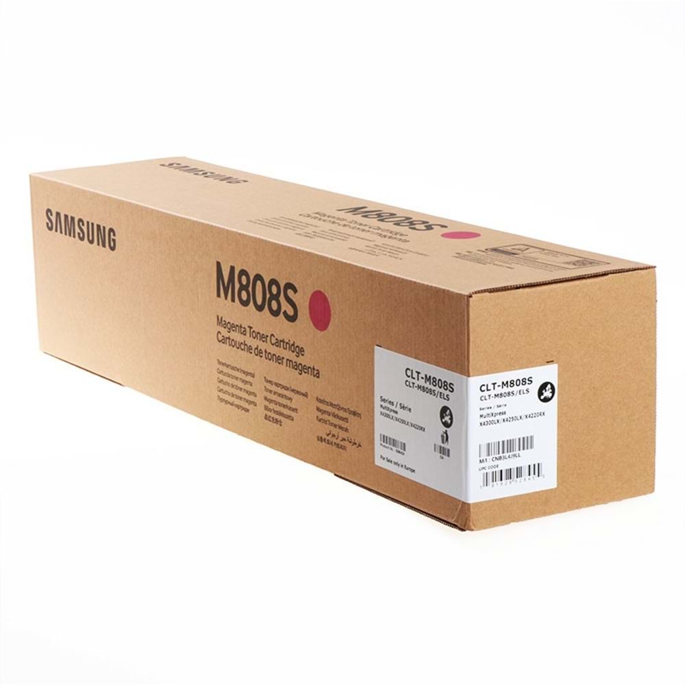 SAMSUNG CLT-M808S SL-X4220/4250/4300 KIRMIZI TONER ORJİNAL 20.000 SAYFA SS642A