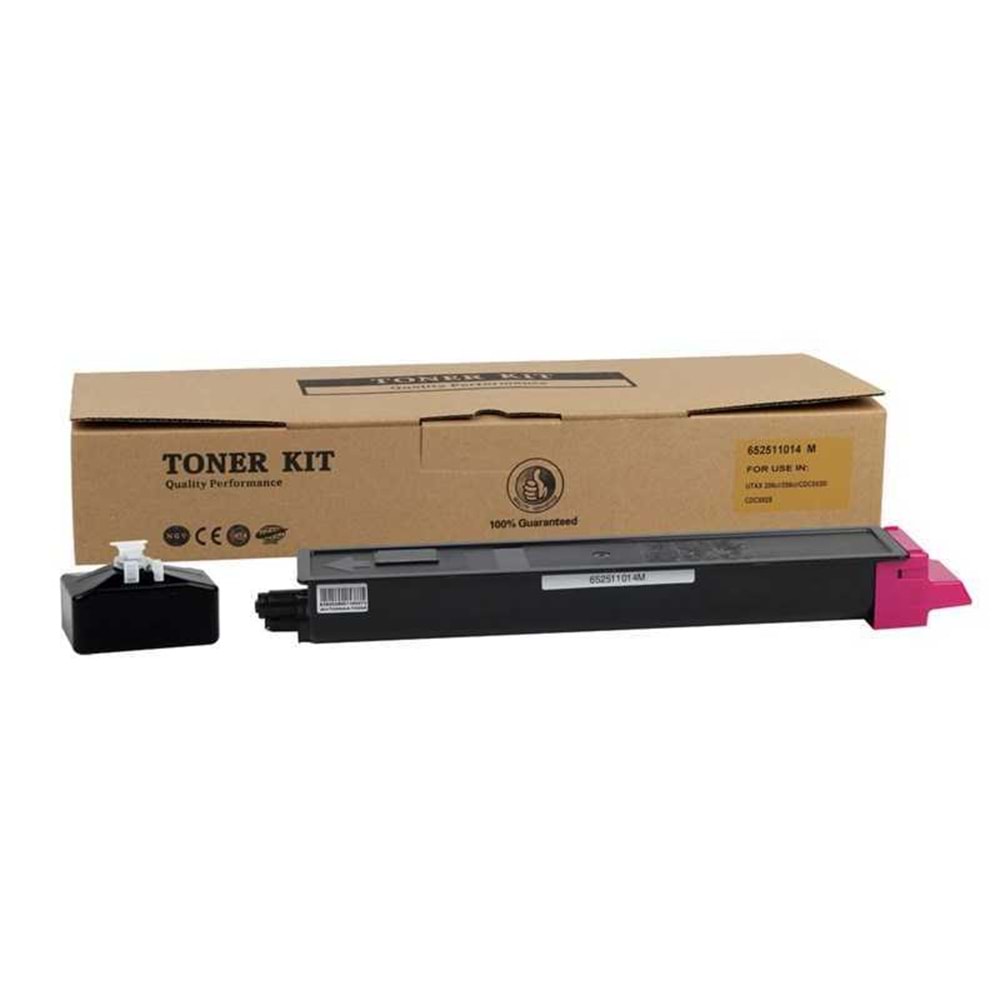 UTAX CDC-5520 CDC-5525-206Cİ-256Cİ T.A.6520 KIRMIZI TONER MUADİL 6.000 SAYFA 652511014