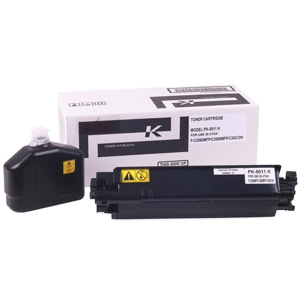 UTAX PK-5011K P-C3060/3061/3065MFP SİYAH TONER MUADİL 7.000 SAYFA 1T02NR0UT0