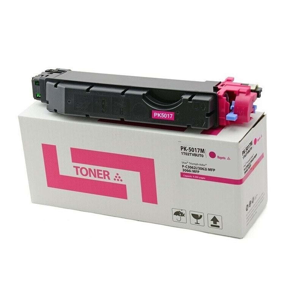 UTAX PK-5017M P-C3062i/C3066i KIRMIZI TONER MUADİL 6.000 SAYFA 1T02TVBUT0