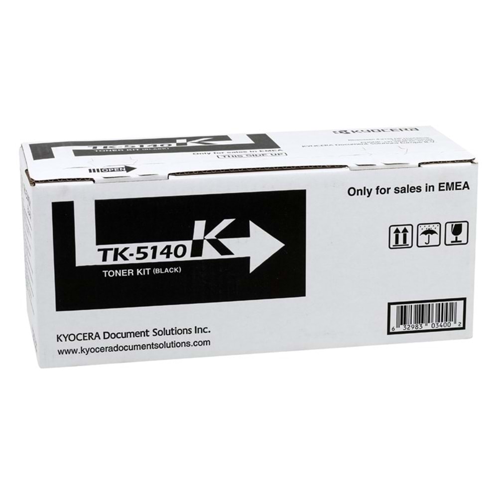 KYOCERA TK-5140K M6030/6530/P6130 SİYAH TONER MUADİL 7.000 SAYFA 1T02NR0NL0