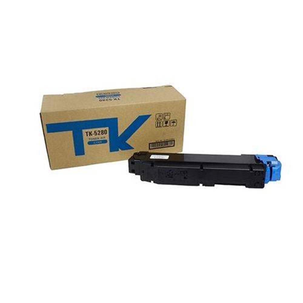KYOCERA TK-5280C P6235/M6635 MAVİ TONER MUADİL 11.000 SAYFA 1T02TWCNL0
