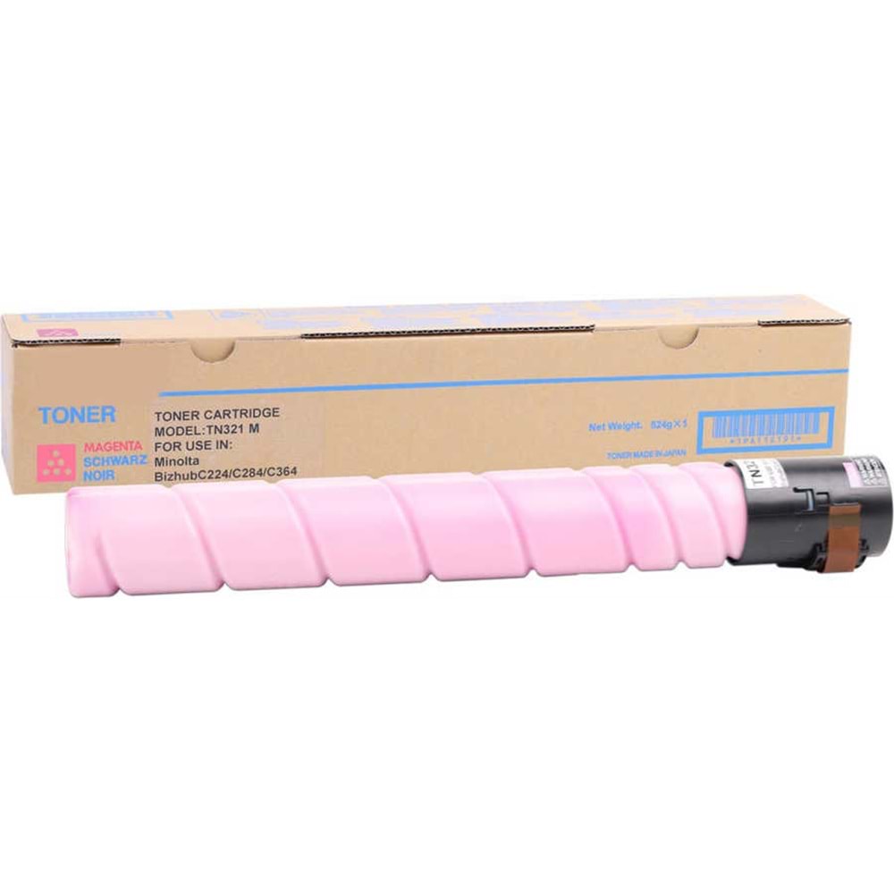 KONICA MINOLTA TN-321M C224/284/364 KIRMIZI TONER MUADİL 25.000 SAYFA A33K350