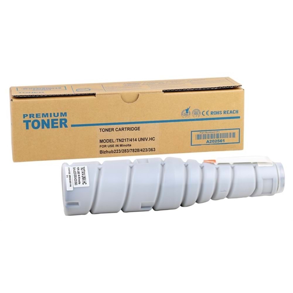 KONICA MINOLTA TN-414 BIZHUB 363/423 DOCUJET 4228/4201/4236 SİYAH TONER MUADİL 25.000 SAYFA A202050