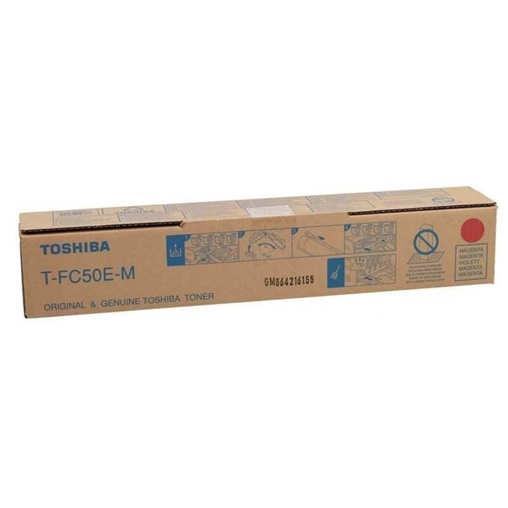 TOSHIBA T-FC50E-M E-STD. 2555C/3055C/3555C/4555C KIRMIZI TONER ORJİNAL 33.600 SAYFA