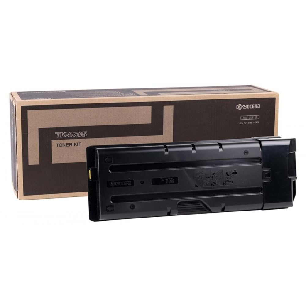 KYOCERA TK-6705 6500i/6501i/8000i/8001i SİYAH TONER ORJİNAL 70.000 SAYFA 1T02LF0NL0