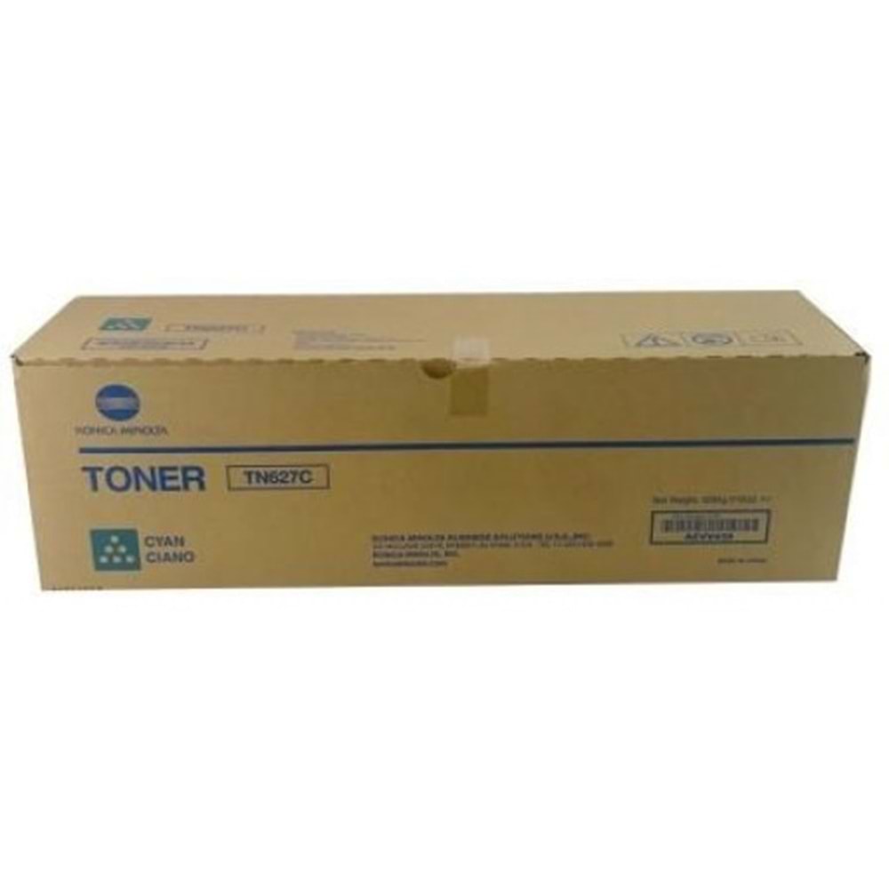 KONİCA MİNOLTA TN-627C C12000, C14000 ORJİNAL MAVİ TONER 180BİN SAYFA