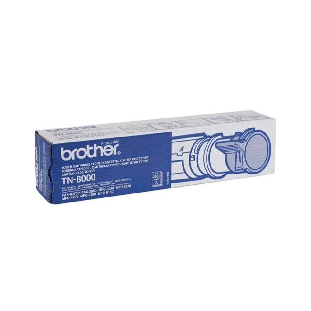 BROTHER TN-8000 2850/4800/9160 SİYAH TONER ORJİNAL 2.200 SAYFA