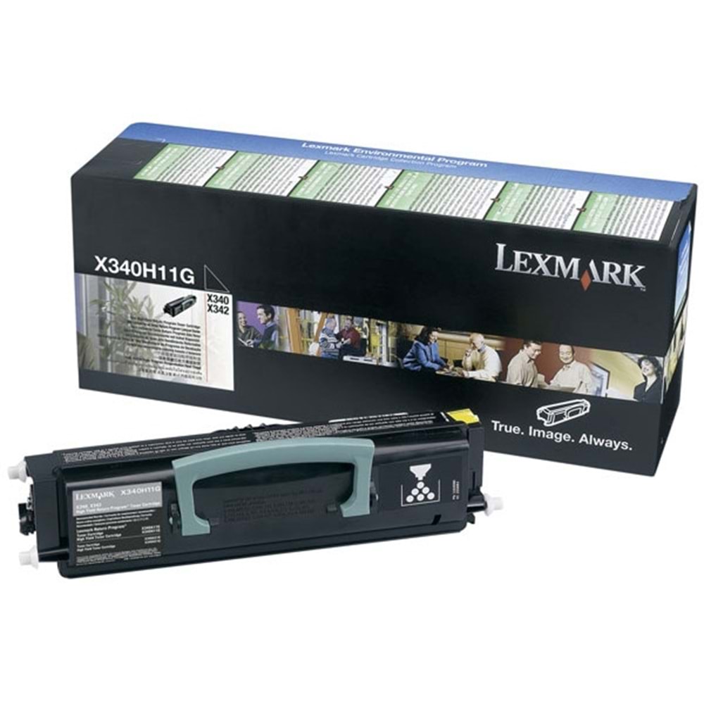LEXMARK X340H11G X340n/X342n SİYAH TONER ORJİNAL 6000 SAYFA