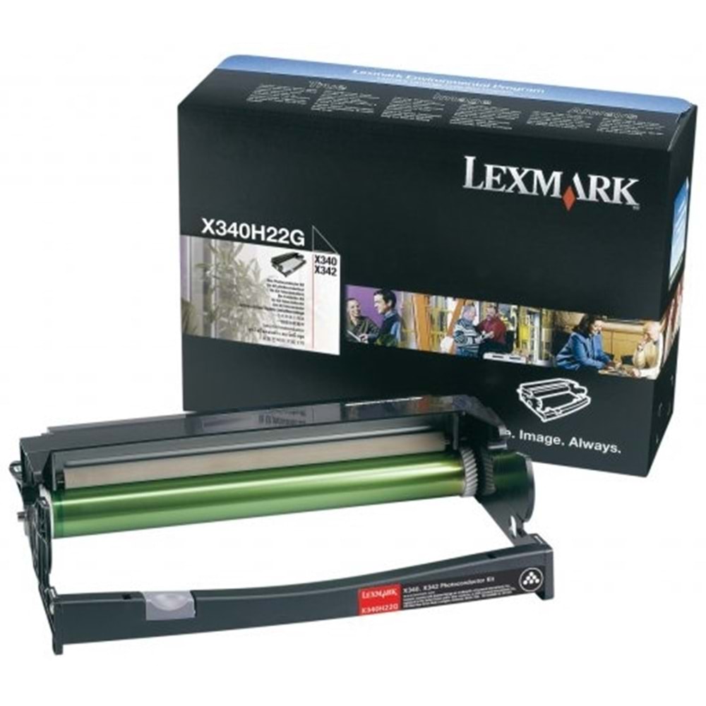 LEXMARK X340H22G X340/X342n SIYAH DRUM ÜNİTESİ ORJİNAL 30.000 SYF