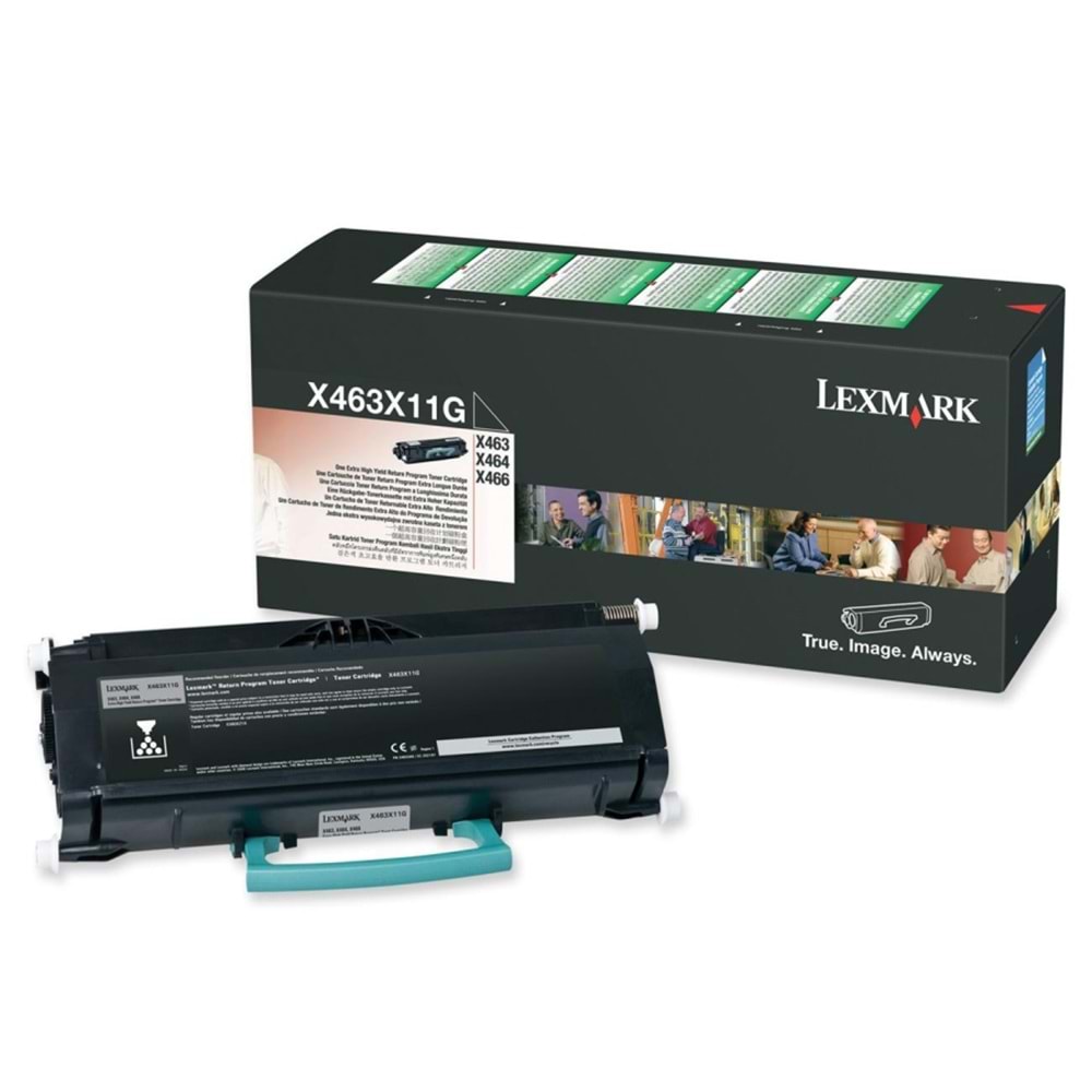 LEXMARK X463X11G X463DE/X464DE/X466DE SİYAH TONER ORJİNAL 15K SYF