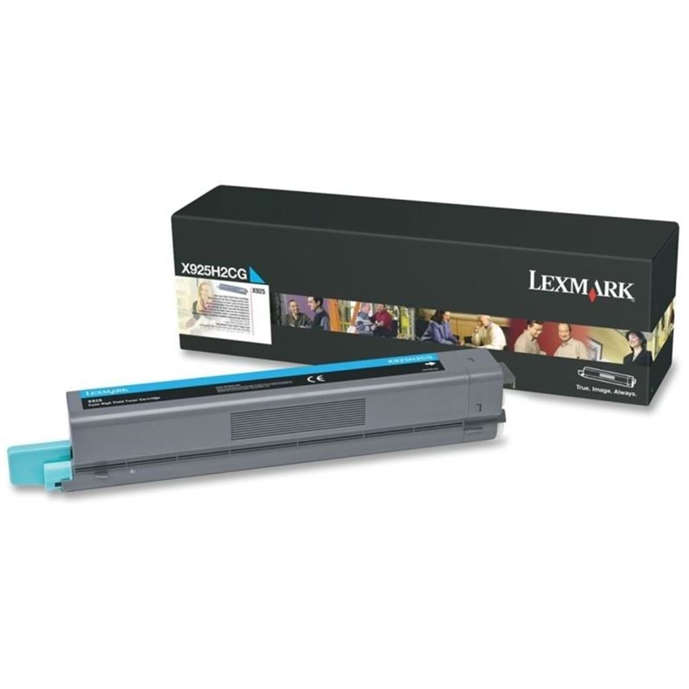 LEXMARK X925H2CG X925de MAVİ TONER ORJİNAL 7.500 SAYFA