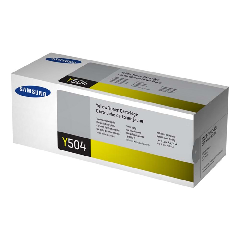 SAMSUNG Y504S CLP-415/CLX-4195 SARI TONER ORJİNAL 1.800 SAYFA SU502A