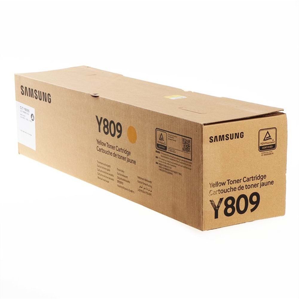 SAMSUNG CLT-Y809S 9201/9251/9301 SARI TONER ORJİNAL 15.000 SAYFA SS742A