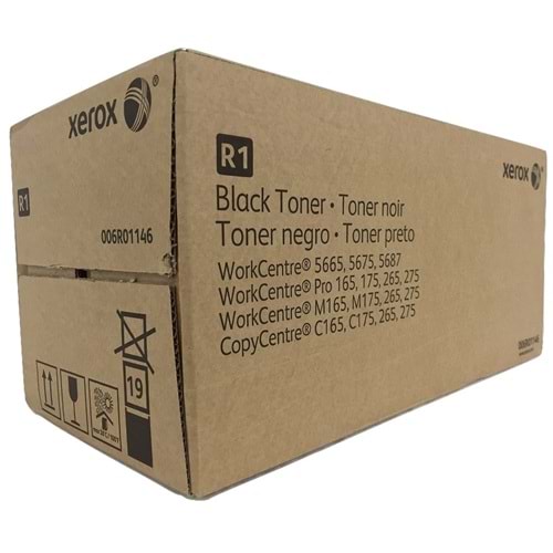 XEROX 006R01146 C165/C175/5665/5675 SİYAH TONER ORJİNAL 45.000 SAYFA