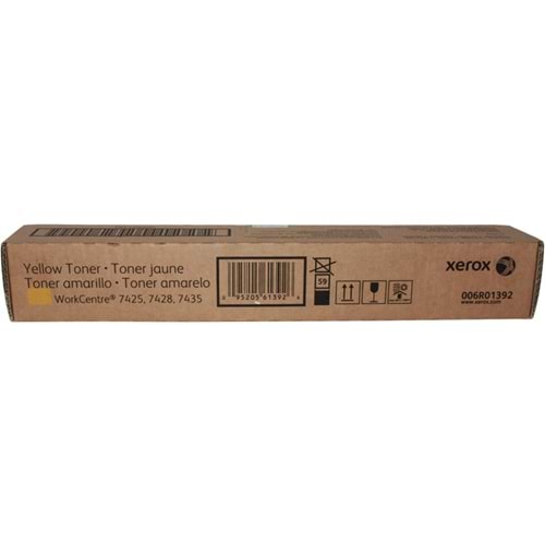 XEROX 006R01392 (006R01400) WC7425/7428/7435 SARI TONER ORJİNAL 15.000 SAYFA