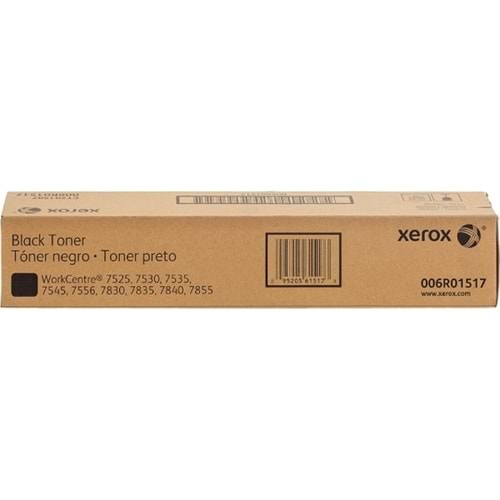 XEROX 006R01517 WC7525/7530/7535/7545/7556/7830 SİYAH TONER ORJİNAL 26.000 SAYFA
