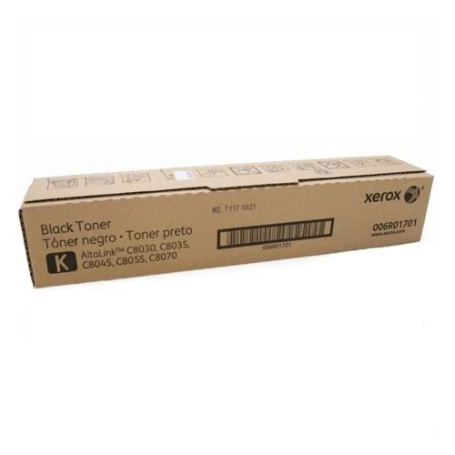 XEROX 006R01701 ALTALINK C8000/C8030/C8035/C8055/C8070 SİYAH TONER ORJİNAL 26.000 SAYFA