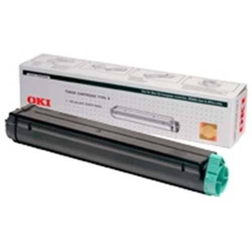OKI 01103402 TYPE 9 B4000 SİYAH TONER ORJİNAL 2.500 SAYFA