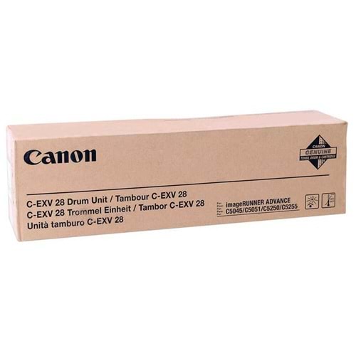 CANON C-EXV28 IR-C5045/5051/5250/5255 RENKLİ DRUM ÜNİTESİ ORJİNAL 85.000 SAYFA 2776B003