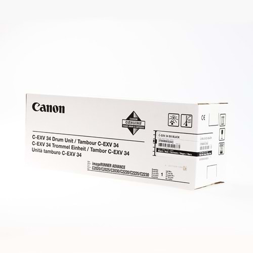 CANON EXV-34BK IRC 2020/2030/2225/2230 SİYAH DRUM ÜNİTESİ ORJİNAL 43.000 SAYFA