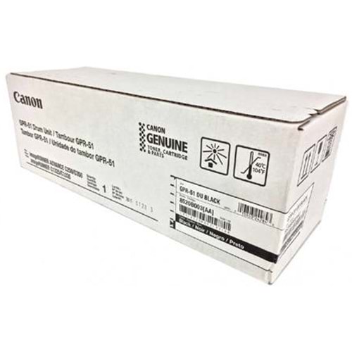 CANON GPR-51/EXV-47K C1325/C1335/C250/350 SİYAH DRUM ORJİNAL 39.000 SAYFA 8520B002