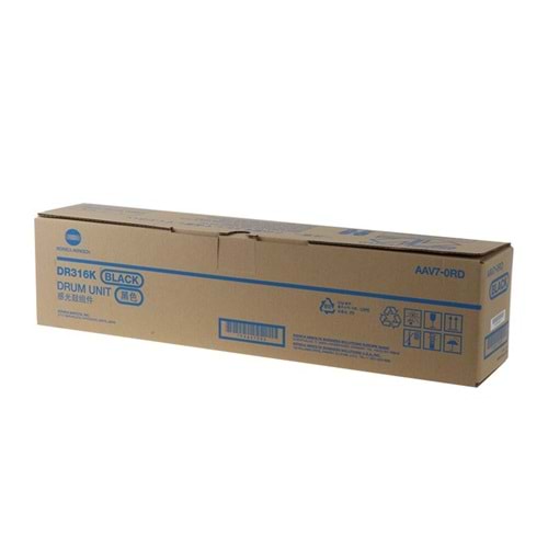 KONICA MINOLTA DR-316K C250i/300i/360i SİYAH DRUM ÜNİTESİ ORJİNAL 170.000 SAYFA AAV70RD
