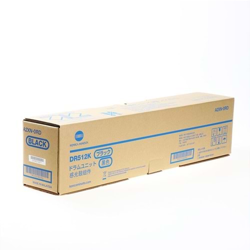 KONICA MINOLTA DR-512K BIZHUB C224/284/364 /384 SİYAH DRUM ÜNİTESİ ORJİNAL 135.000 SAYFA A2XN0RD
