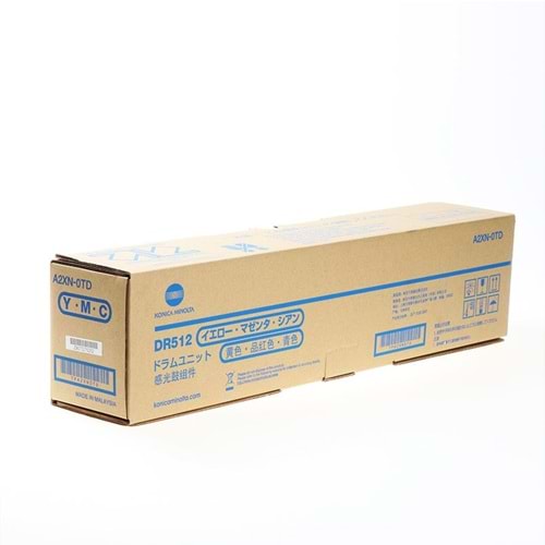 KONICA MINOLTA DR-512CL BIZHUB C224/284/364 /384 RENKLİ DRUM ÜNİTESİ ORJİNAL 95.000 SAYFA A2XN0TD