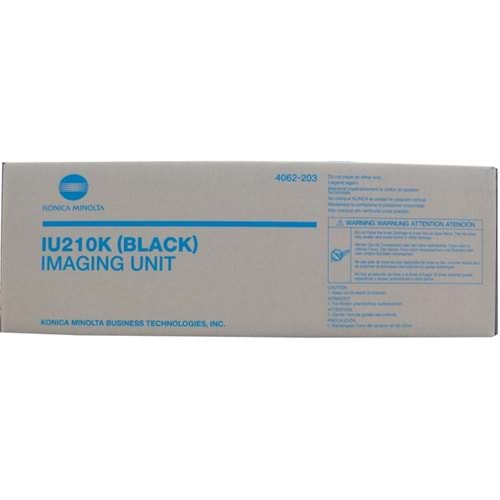KONICA MINOLTA IU210K C250/252 SİYAH DRUM ÜNİTESİ ORJİNAL 70K SYF