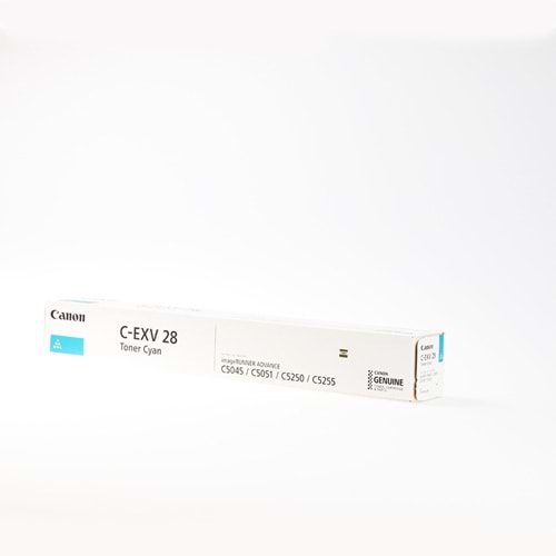 CANON C-EXV-28C IRC5045/5051/5250/5255 MAVİ TONER ORJİNAL 38.000 SAYFA 2793B002