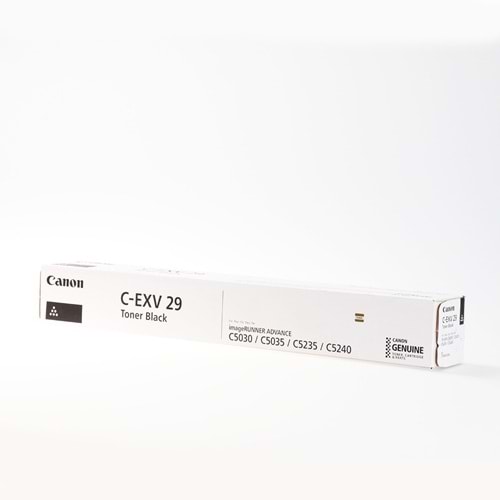 CANON C-EXV-29BK IR-C5030/5035/5235/5240 SİYAH TONER ORJİNAL 36.000 SAYFA 2790B002