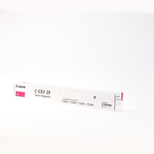 CANON C-EXV-29M IR-C5030/5035/5235/5240 KIRMIZI TONER ORJİNAL 27.000 SAYFA 2798B002