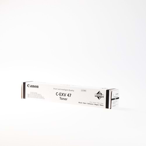 CANON EXV-47K C1225f/C250/350 SİYAH TONER ORJİNAL 19.000 SAYFA 8516B002