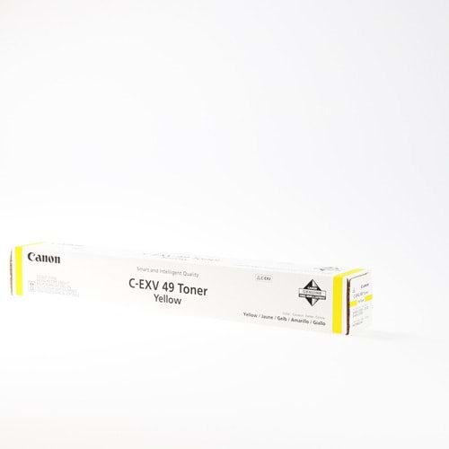 CANON EXV-49Y C3320/C3325/3330 / 3525 SARI TONER ORJİNAL 18.000 SAYFA 8527B002