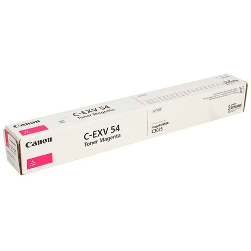 CANON C-EXV-54M IR C3025i / 3226İ KIRMIZI TONER ORJİNAL 8.500 SAYFA 1396C002