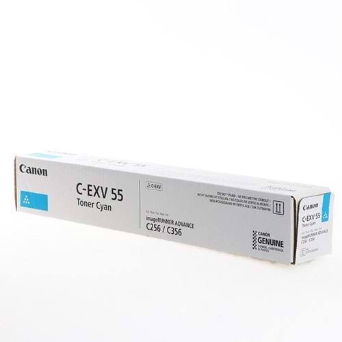 CANON C-EXV55C IR-C256i/C356i/C356P/C357İ MAVİ TONER ORJNAL 18.000 SAYFA 2183C002