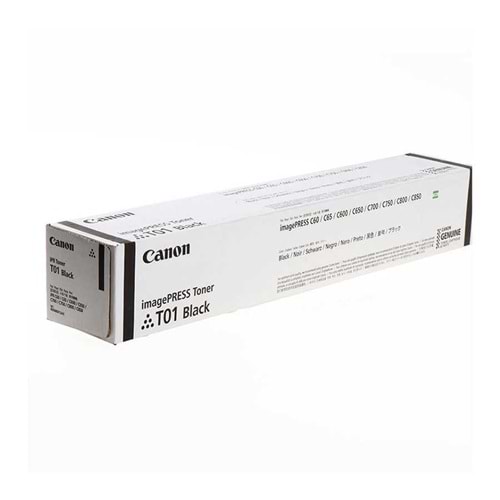 CANON T01 C60/80/650/700/800/910 SİYAH TONER ORJİNAL 56.000 SAYFA
