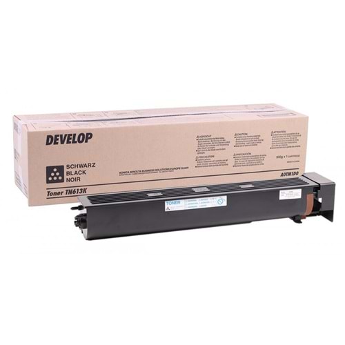 DEVELOP TN-613BK İNEO +552/652 SİYAH TONER ORJİNAL 45.000 SAYFA A0TM1D0