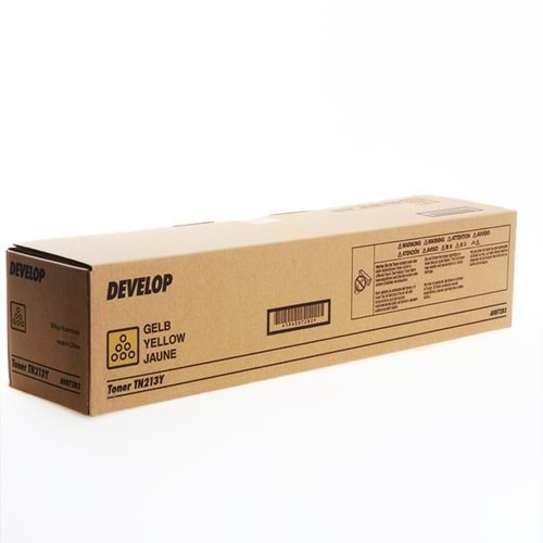 DEVELOP TN-213Y INEO +203/253 SARI TONER ORJİNAL 19.000 SAYFA A0D72D2