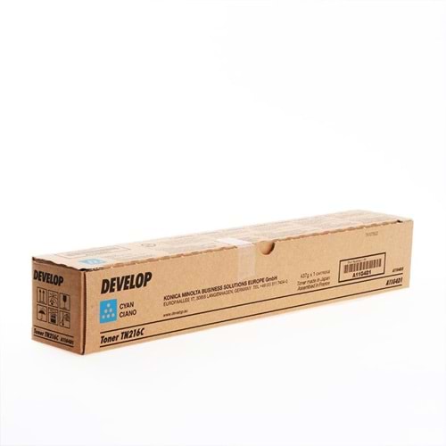 DEVELOP TN-216C INEO +220/280 MAVİ TONER ORJİNAL 26.000 SAYFA A11G4D1