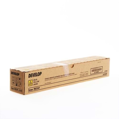 DEVELOP TN-216Y INEO +220/280 SARI TONER ORJİNAL 26.000 SAYFA A11G2D1